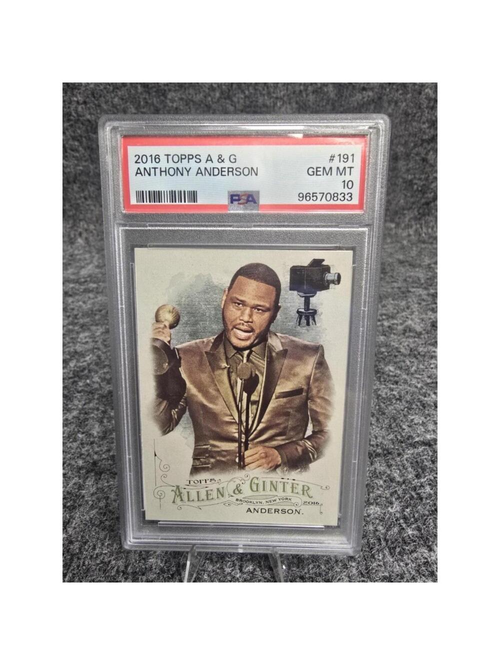 2016 Allen and Ginter Anthony Anderson PSA 10 Gem Mint Non Sports Card